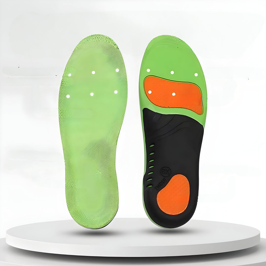 Komfortable Fußsohlen für schmerzfreies Gehen