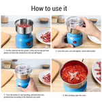 Electric coffee bean grinder