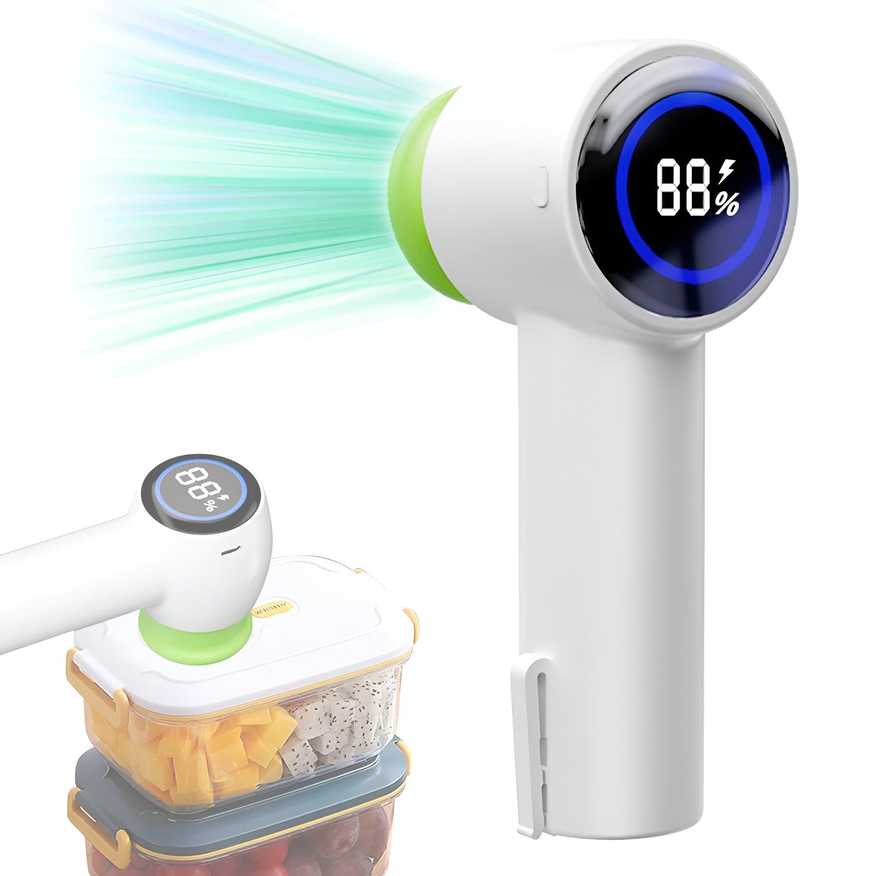 VersSeal Mini – Tragbare Vakuummaschine für Gläser und Vorräte mit USB