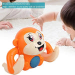 Interactive Monkey Toy for Head Raising and Curiosity