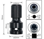 Conversion attachment for electric screwdriver