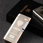 Electronic Windproof Lighter with Red Flame