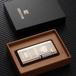 Electronic Windproof Lighter with Red Flame