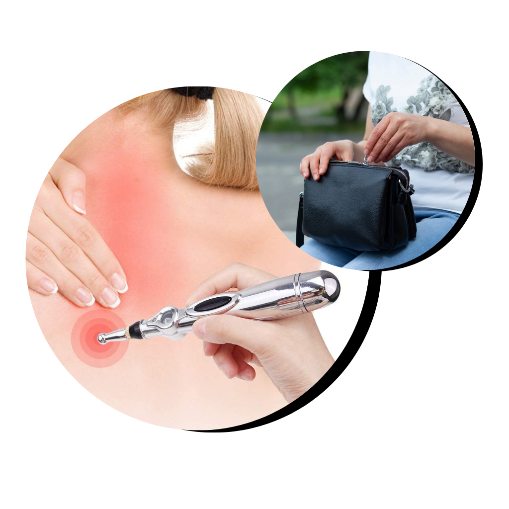 Portable Acupressure Massager for Relaxation and Wellness