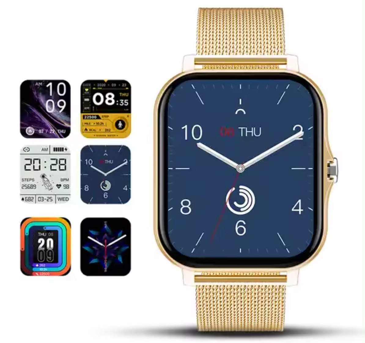 Stylish Smartwatch with Health and Activity Tracking for Women - Aivee