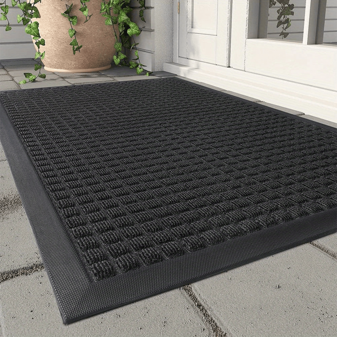 Stylish non-slip doormat for any entrance area