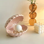 Stylish Pearl Table Lamp – Gentle Light for Bedside Tables and Living Rooms