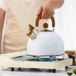 Stylish Stainless Steel Kettle with Whistle – Rapid Heating