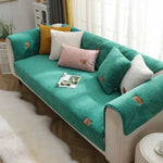 Elegante Stretchsofaabdeckung aus weichem Polyester – Rutschfeste Schutzhülle für Ihre Couch