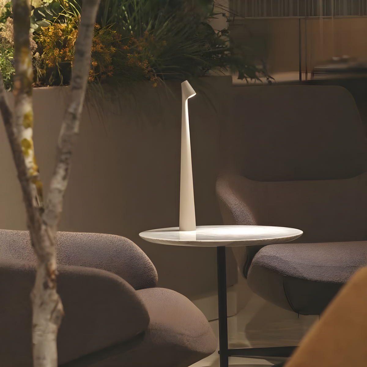 Stylish Cordless LED Table Lamp with Touch Control