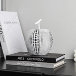 Stylish apple sculpture made of high-quality resin for your home
