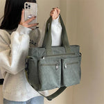 Stylish Double Zipper Organizer Bag for Women