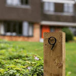 Modern Zinc Alloy Floating House Number