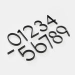 Modern Zinc Alloy Floating House Number