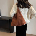 Stylish Suede Handbag for Fashion-Conscious Women