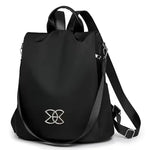Stylischer Rucksack mit Diebstahlschutz für modebewusste Frauen