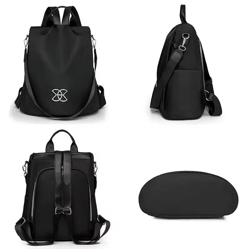Stylischer Rucksack mit Diebstahlschutz für modebewusste Frauen