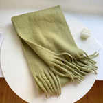 Stylish women's scarf for cold days