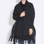 Stylish women's scarf for cold days