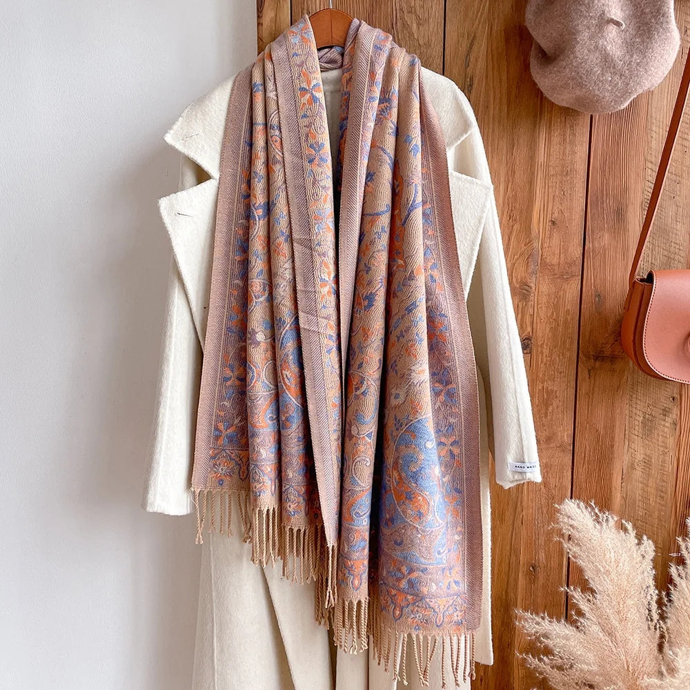 Stylish Fringe Scarf for Elegant Occasions