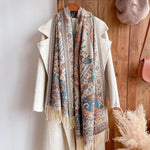 Stylish Fringe Scarf for Elegant Occasions