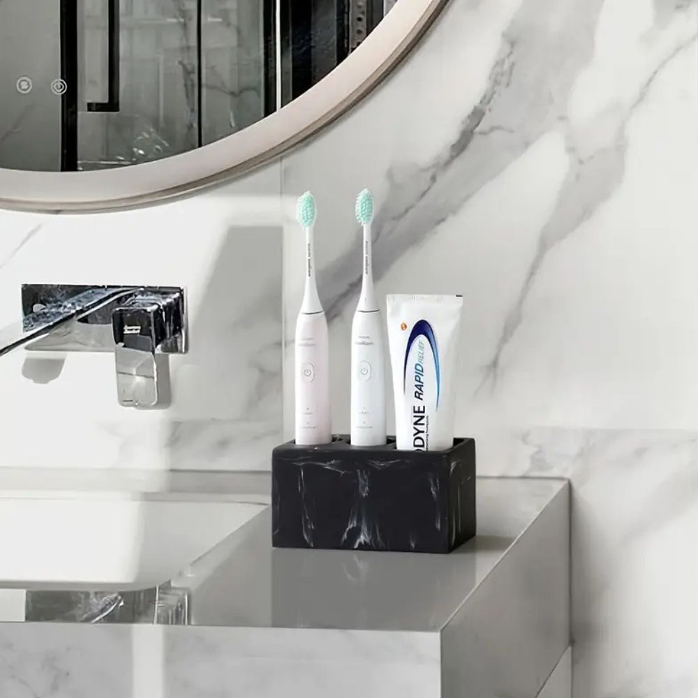 Stylish toothbrush holder made of high-quality material for your bathroom