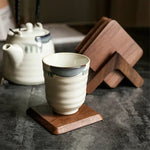 Elegant Wooden Coaster Set for Stylish Living