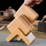 Elegant Wooden Coaster Set for Stylish Living