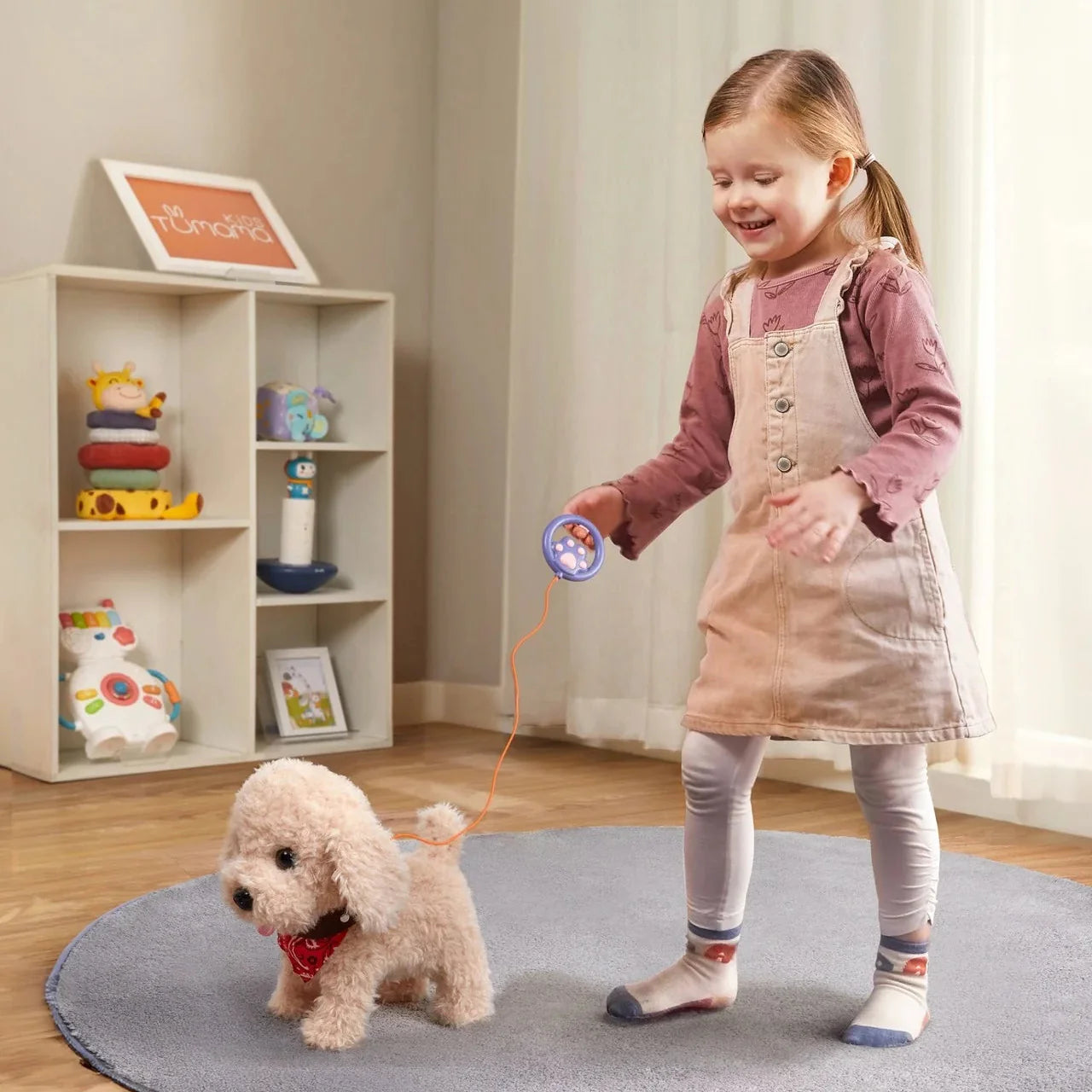 Fido – Interaktiver Plüschhund für Kinder mit Spielzeugset