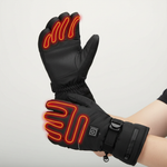 ThermoGrip beheizte Handschuhe – Wasserdichte Unisex-Handschuhe mit 3 Heizstufen und Touchscreen-Funktion