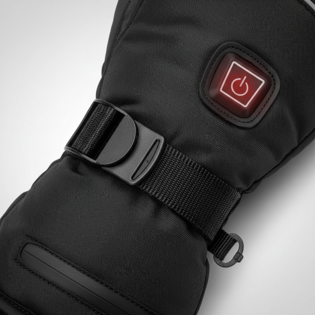 ThermoGrip beheizte Handschuhe – Wasserdichte Unisex-Handschuhe mit 3 Heizstufen und Touchscreen-Funktion