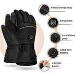 ThermoGrip beheizte Handschuhe – Wasserdichte Unisex-Handschuhe mit 3 Heizstufen und Touchscreen-Funktion