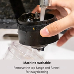 Elektrische Kaffeemühle | Anpassbare Mahlgrade | USB Wiederaufladbar | AromaMaster