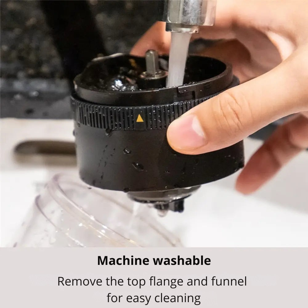 Elektrische Kaffeemühle | Anpassbare Mahlgrade | USB Wiederaufladbar | AromaMaster