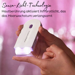 Elektrisches Haarentfernungsgerät für Frauen | Sanfte Mikro-Oszillationstechnologie | GlattGenius