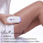 Elektrisches Haarentfernungsgerät für Frauen | Sanfte Mikro-Oszillationstechnologie | GlattGenius