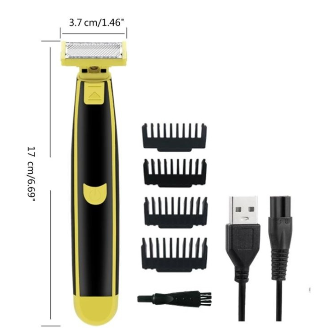 Hochwertiger Rasierer für Männer | Wasserdicht und USB-aufladbar