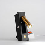 Wandlampe mit Flexibler Leselampe – Elegante LED Nachtlampe
