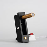 Wandlampe mit Flexibler Leselampe – Elegante LED Nachtlampe