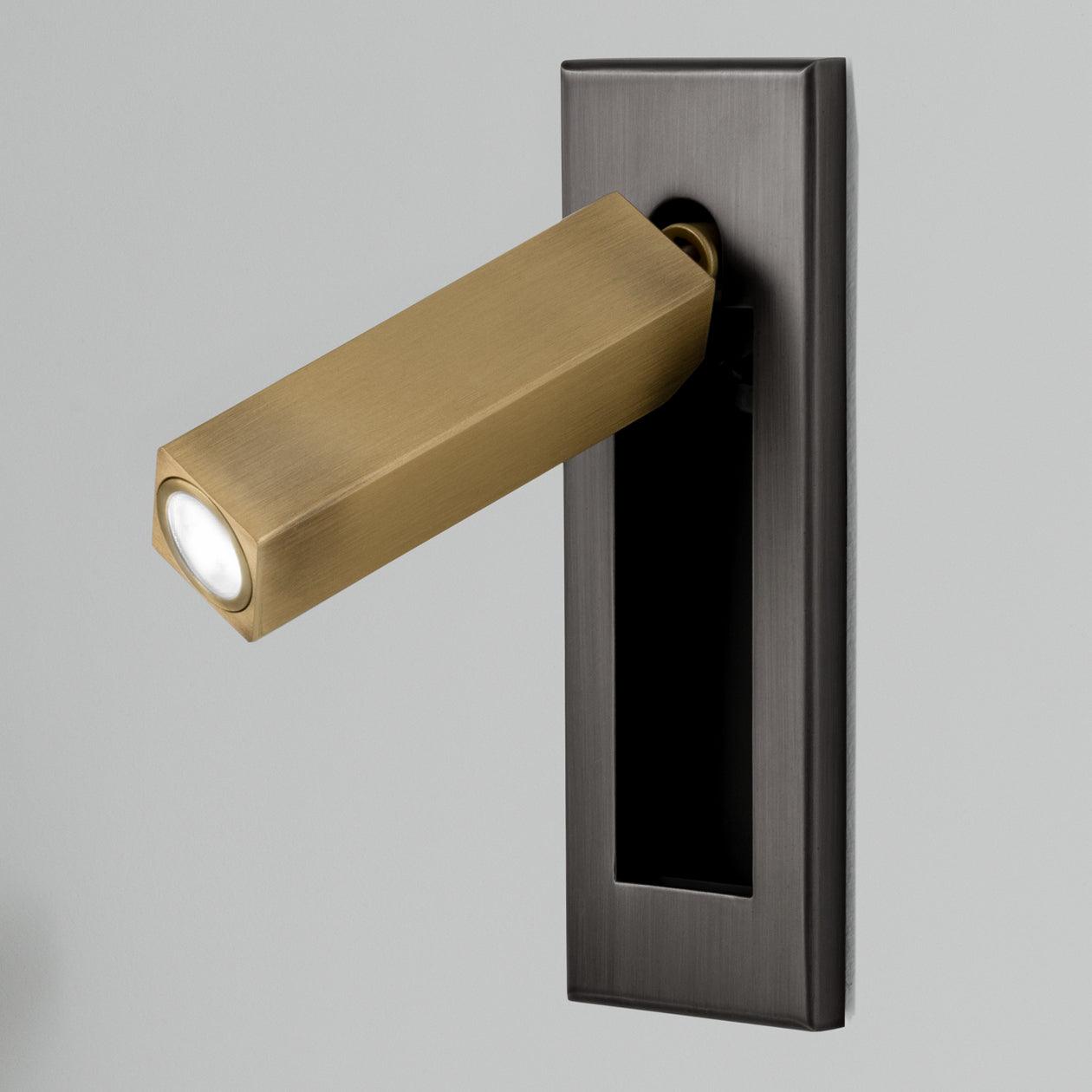 Wandlampe mit Flexibler Leselampe – Elegante LED Nachtlampe