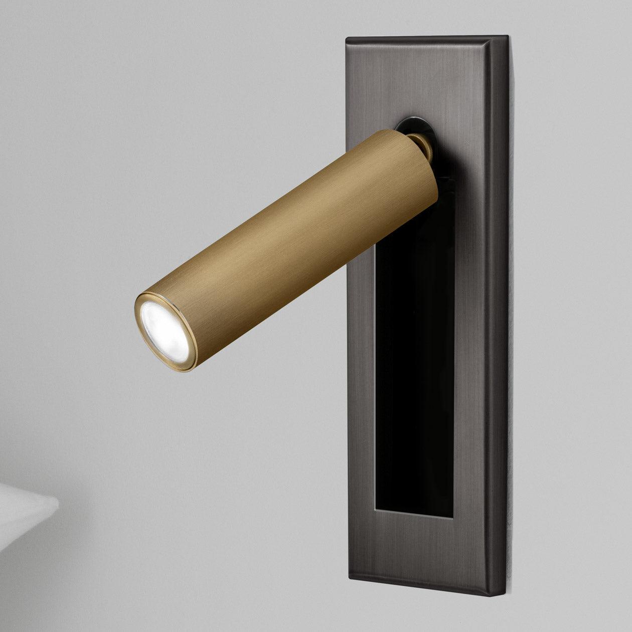 Wandlampe mit Flexibler Leselampe – Elegante LED Nachtlampe