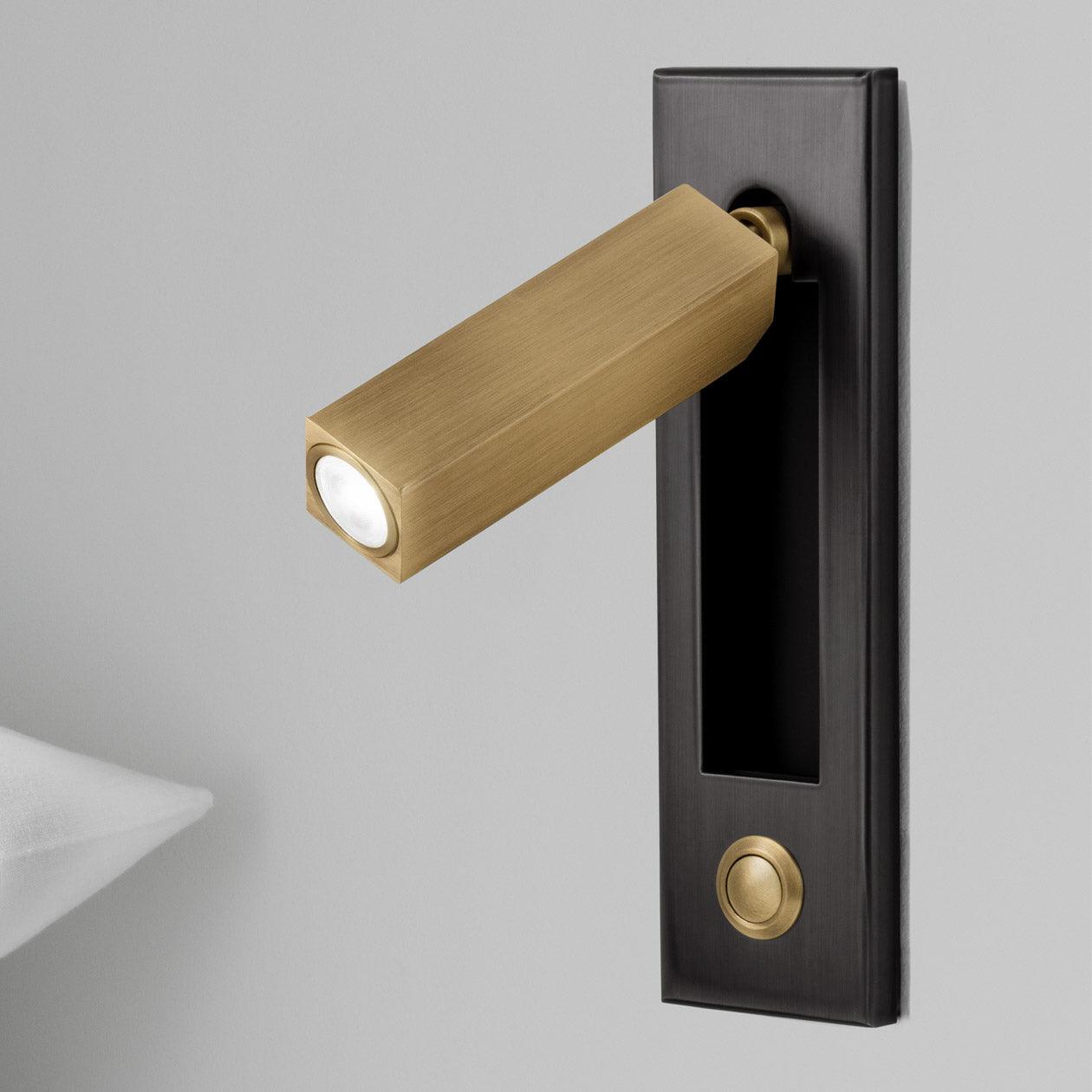 Wandlampe mit Flexibler Leselampe – Elegante LED Nachtlampe