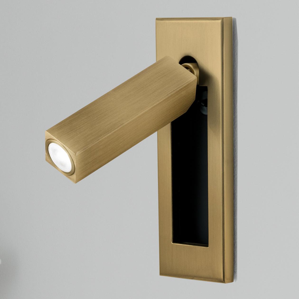 Wandlampe mit Flexibler Leselampe – Elegante LED Nachtlampe