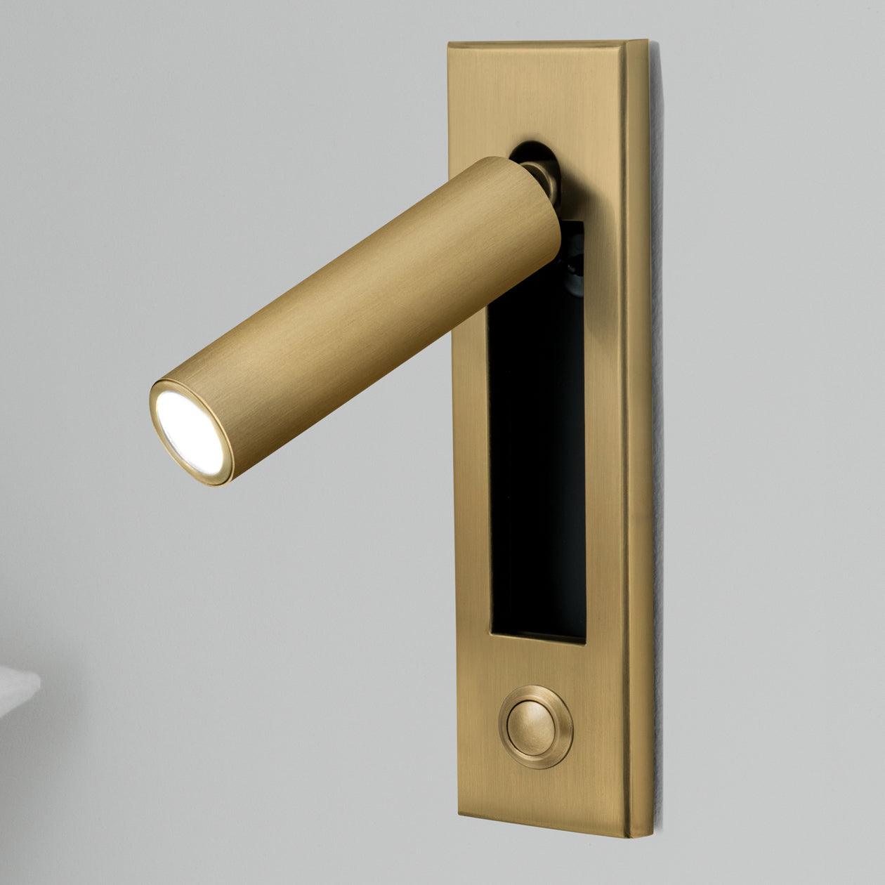 Wandlampe mit Flexibler Leselampe – Elegante LED Nachtlampe
