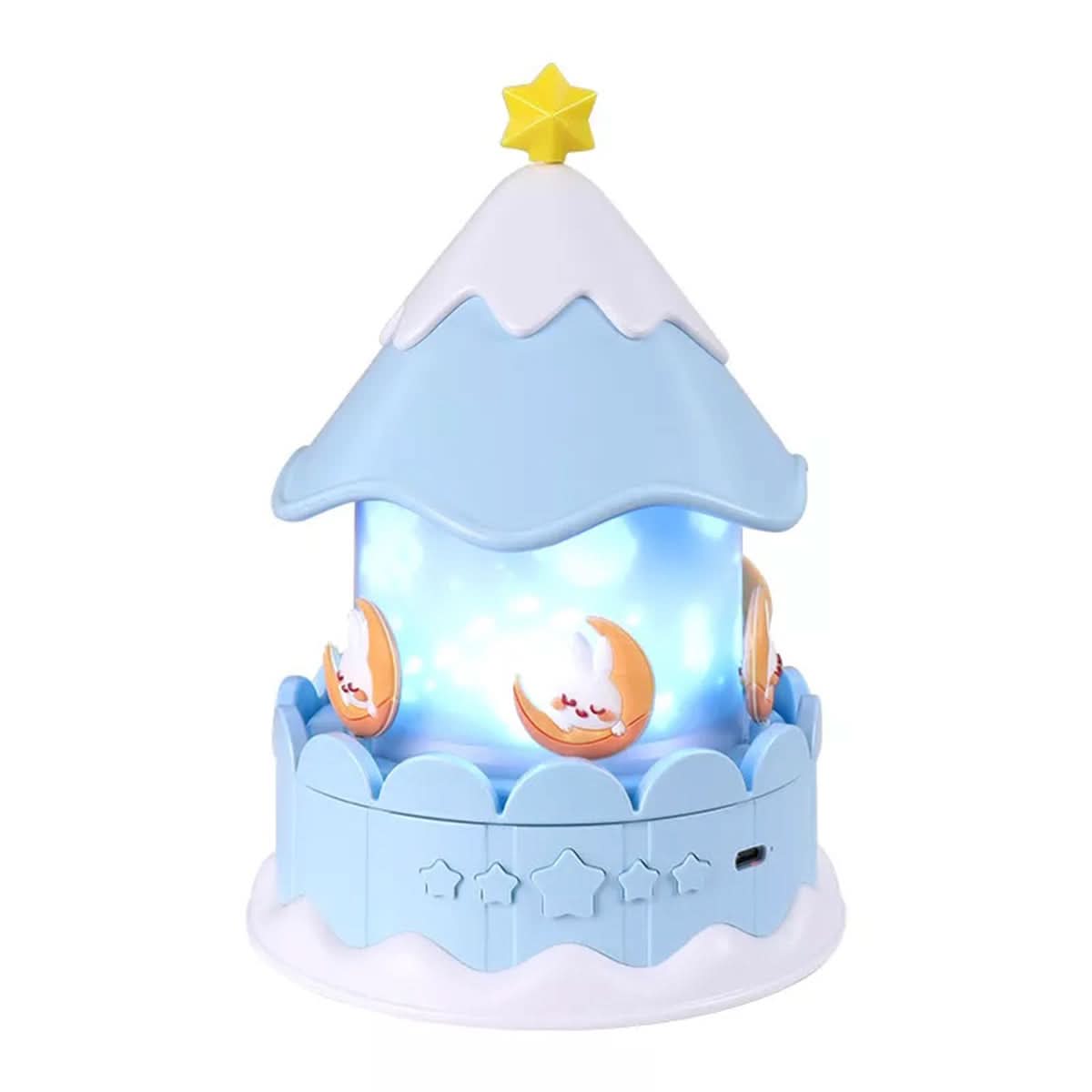 Magical Star Projector with Music and Rotation Function