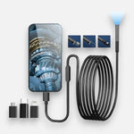 Flexibles Endoskop mit HD Kamera | 5 m Kabel für klare Sicht