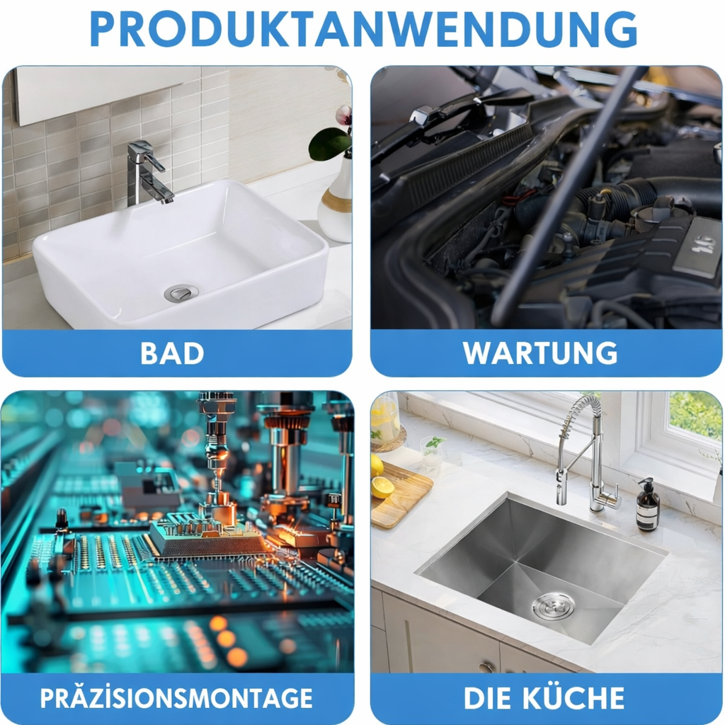 Wasserdichte Inspektionskamera mit HD-Ansicht und LED-Beleuchtung