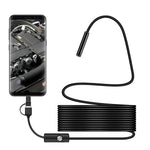 Wasserdichte Inspektionskamera mit HD-Ansicht und LED-Beleuchtung