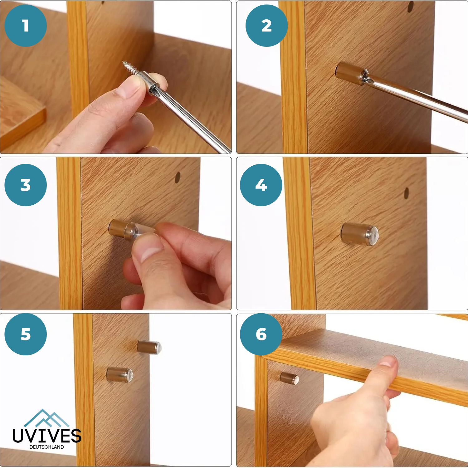 EasyMount – Quick and stable shelving solutions without drilling