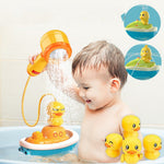 Spritzige Enten-Dusche für Kinder – Badespaß garantiert